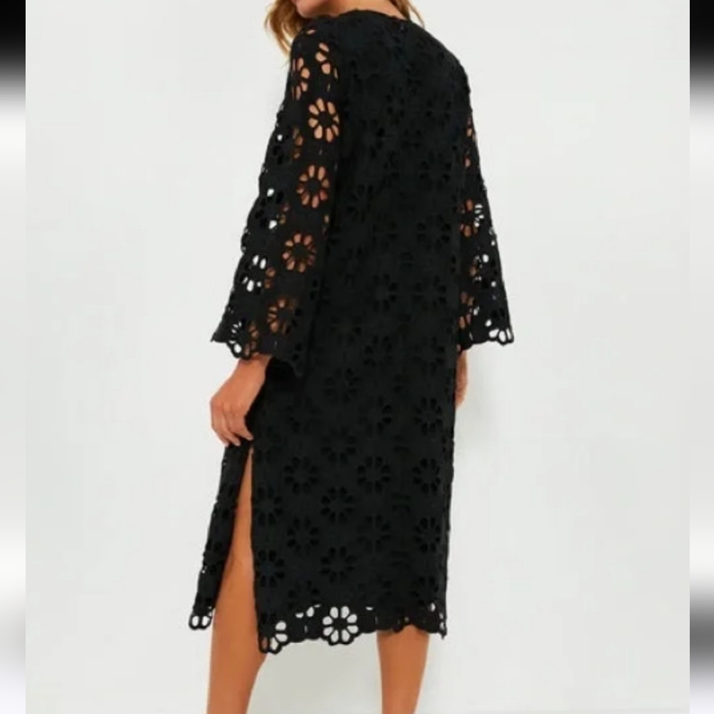 NWT Tuckernuck Noir Eyelet Hutton Dress - Picture 2 of 10